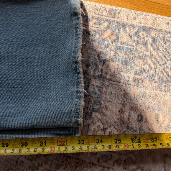 Abercrombie & Fitch Ultra 90’s High Rise Relaxed Jean with Carpenter Details - Picture 5 of 8